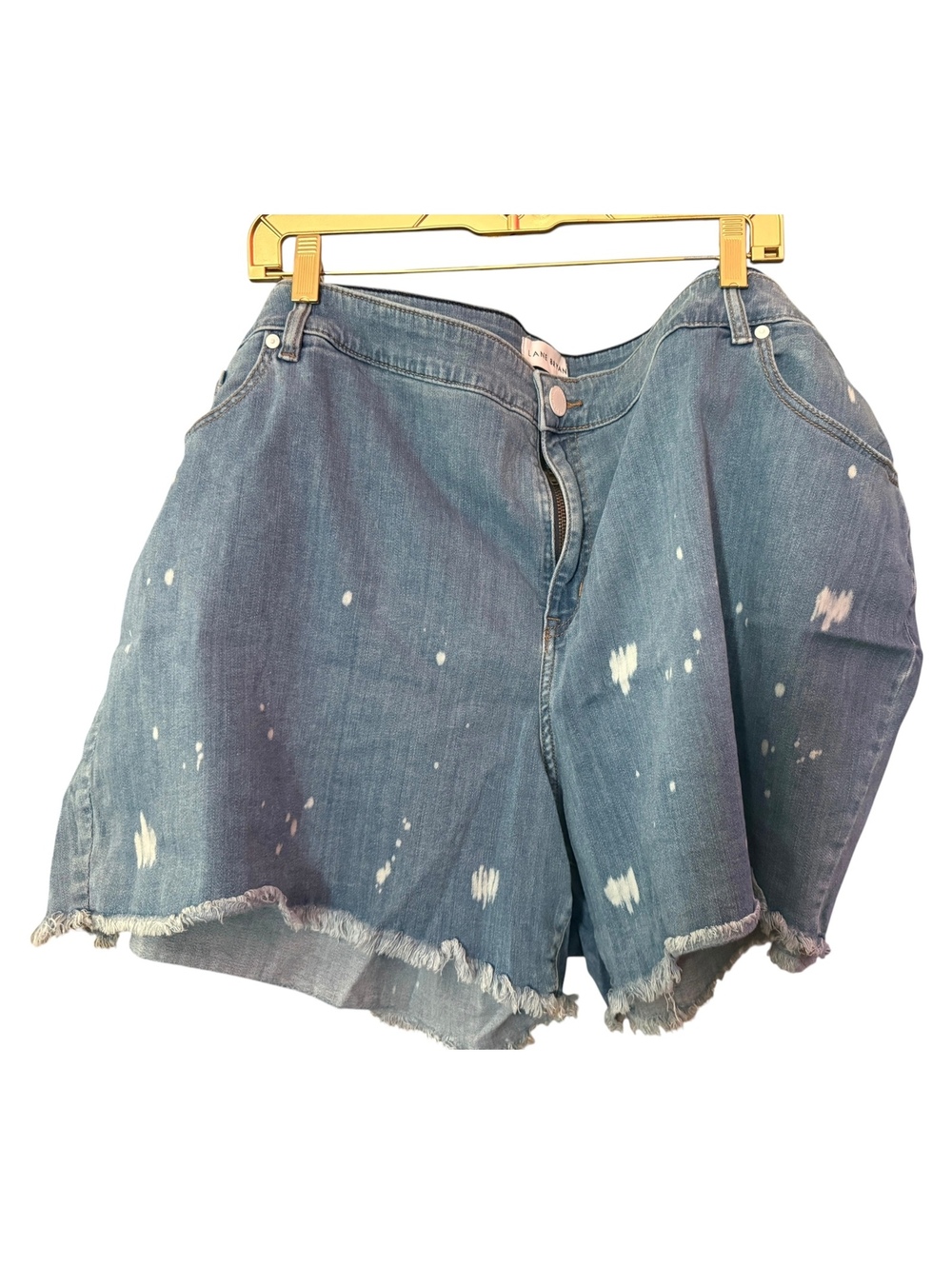 Lane Bryant Distressed Denim Shorts 28